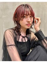 ハウス(HAUS.)&nbsp;アンブレラカラー×ウルフカット