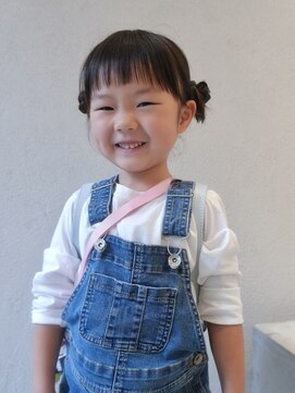 シアン(SYAN) キッズカット/女の子のカット/ツインアレンジ