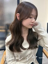 エース 梅田(ace)&nbsp;レイヤーカット/韓国レイヤー/顔周りカット/顔周りレイヤー