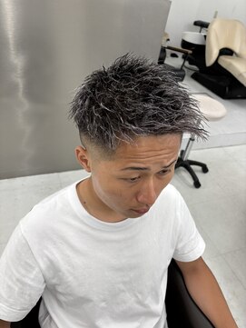 ホワイトメッシュジェットツイスト