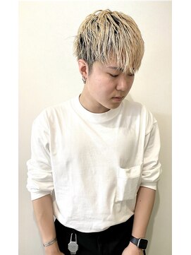 メンズブリーチカラー