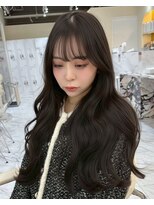 シェノン サントル(CHAINON CENTRE)&nbsp;梅田/黒髪/クラゲヘアー/オリーブグレー/小顔/ココアベージュ