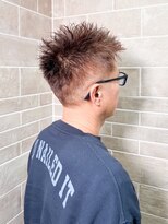 ルシエ(LUCIE)&nbsp;ツイストスパイラルパーマメり上げベリーショート