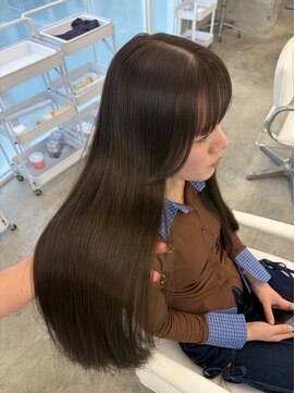 アイシー 表参道(ICY) オリーブグレージュ＊春先どり/顔まわりカット