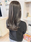福山美容室caaryイルミナカラーグレージュ髪質改善20代30代40代