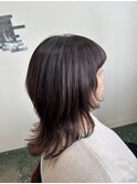 大人女子ウルフ
