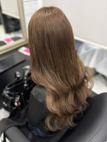 ヘアーデザイン ジェルム(Hair Design germe)&nbsp;プルエク付けたままカラーモカブラウン / YUDU
