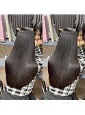 シンプル美髪ロング