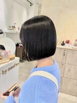 ビューバイネオリーブ 用賀店(Beau'r by neolive)&nbsp;ミルクティーブロンドデジタルパーマワンホンレイヤー［用賀］