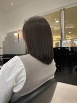 ウェル アアルト 本厚木ミロード店 【aalto本厚木ミロード/竹田正和】カラーの透明感UP艶ストレート