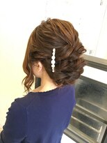 ドレス ヘアーアンドメイク(DRESS hair&make)&nbsp;くるりんぱヘアアレンジ