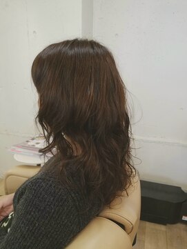 ヘアショップグリーン(hair shop green) 久しぶりにパーマしてみました　2018～冬～