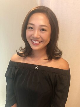 アイルビーヘア(I'll b hair) 【下北沢*I'll b hair*】外ハネワンレンボブ