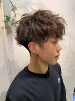 エルオム(EL.HOMME)&nbsp;【YUKI】スパイラルパーマ×無造作マッシュ