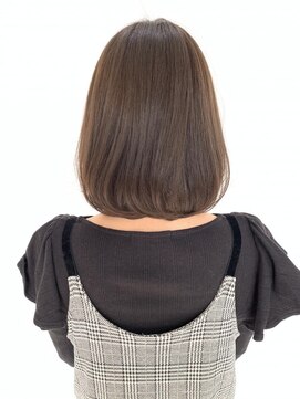 ヘアーアンドスパ フェリーチェ ミチ 野田屋町店(HAIR&SPA felice MICHI) felice MICHI 佐藤夏美 モノグレージュ×ボブ