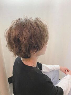 ヒロギンザ 御茶ノ水店(HIRO GINZA) ベージュカラー♪重めマッシュスタイル