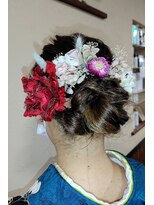 ラスティー(hair collection Rusty) 成人式アップスタイル
