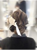 袴ヘアセット