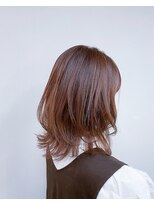 トップヘアー 総社店(TOP HAIR)&nbsp;くびれレイヤー×オレンジカラー