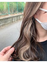 アクト 原宿(ACT)&nbsp;ミルクティーベージュ/インナーカラー/プラチナベージュカラー