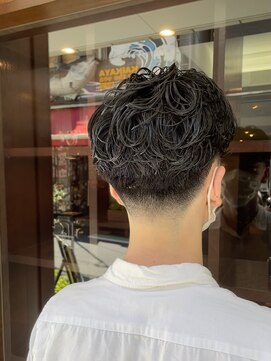 ザバーバー 渋谷(THE BARBER) LOWFADE PERM STYLE