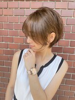 コワファーストナガサキシャンプーボーイ(COIFF1RST NAGASAKI SHAMPOO BOY)&nbsp;大人可愛い小顔束感ショート