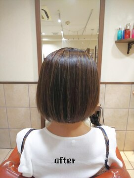 ネオリーブチノ 登戸店(Neolive cino) 白髪馴染ませハイライト