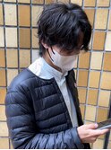 BTSテテ風シャドウパーマ