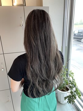 エイト 沖縄豊崎店(EIGHT toyosaki) 【EIGHT 豊崎】お客様スタイル_ハイライト×グレージュ