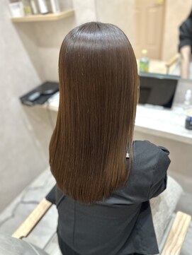 ジーナ 本八幡(Zina) 髪質改善×マロンブラウン☆Zina 本八幡