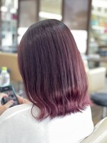 ジッピー ヘアーコレクション ガーリー　チェリーピンク　ミディアムスタイル