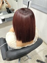 イーエムエー アールビアンカ 名駅店(e.m.a×Ar be.anca) 美髪・髪質改善×ピンクブラウンカラー[守下まや]