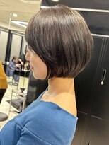 ハルキミナト ジャパン トウキョウ(HARUKI MINATO japan TOKYO)&nbsp;30代40代50代/丸みショート/クビレ/前髪あり/ブラウン/表参道