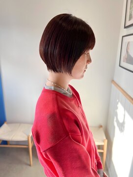 ジジ フィーカ 佐野(Gigi fika) ショートボブ