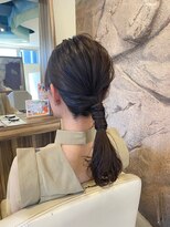 ギグス 星ヶ丘(gigs) ヘアセット/一つ結びアレンジ