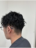 ショートマッシュ/ツイストスパイラルパーマ