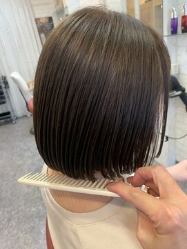 ロマンヤカタ ファース(ROMAN YAKATA fars) 髪質改善　プレミアムカラー　艶ボブスタイル@田代10/12