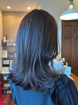 シェール(cher)&nbsp;くびれ韓国レイヤー/ダークブラウン【cher西宮北口：MAYA】