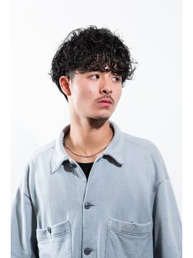 チルチェア 池袋(CHILL CHAIR) クラウドマッシュ×スパイラルパーマ<池袋> <理容室> <バーバー>