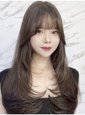 レイヤーカット/似合わせ/韓国ヘア