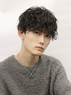 ネクスト 渋谷(NEXT) ウルフ/アッシュブラック/カルマパーマ/ベリー/ウルフ