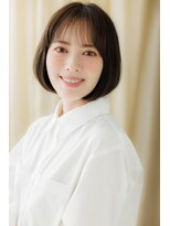 カバーヘア ブリス 志木南口駅前店(COVER HAIR bliss)&nbsp;似合わせカットシースルーバング艶感前下がりボブZ志木30代40代