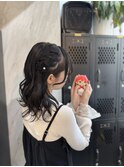 ライブ前ヘアセット/ねじりハーフツイン/ヘアアレンジ