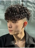 福岡大名スペインカールラルフカールビジネスヘア外国人風パーマ