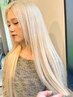 【ブリーチのメンテナンス♪】カット＋ブリーチリタッチ＋トリートメント