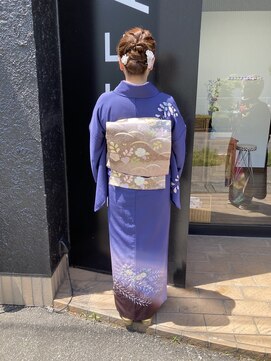 ルネッサンスヘアー ラファエロ(RAFFAELLO) 着物姿