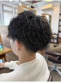メンズナチュラルパーマ