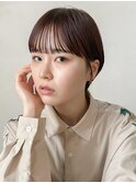 ナチュラルショート/ショートボブ/顔周り/30代40代50代