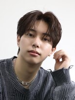 オーシャントーキョー 心斎橋(OCEAN TOKYO WEST)&nbsp;メンズセンターパートツーブロック韓流コンマバング