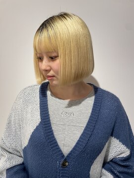 アンプ(amp) ブリーチ対応髪質改善酸性縮毛矯正